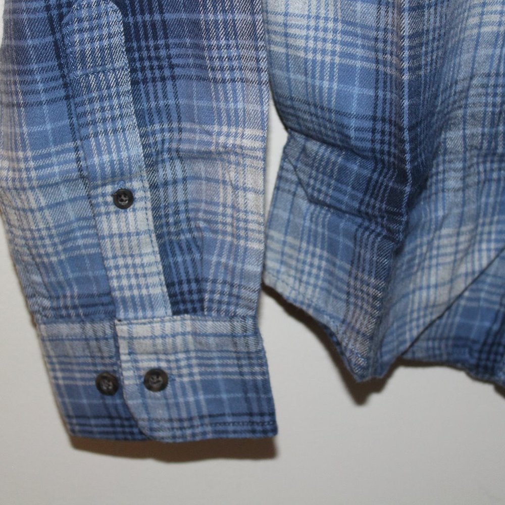 Bundle of 2 George Plaid Flannel Shirts - Picture 5 of 8